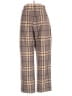 Wilfred Plaid Brown Casual Pants Size 2 - photo 2