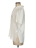 Theory Ivory Short Sleeve Blouse Size M - photo 5
