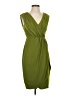 Jax Solid Green Cocktail Dress Size 4 - photo 1