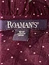 Roaman's 100% Polyester Burgundy 3/4 Sleeve Blouse Size 18w - photo 7