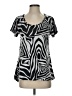 Lularoe Silver Short Sleeve Blouse Size XS - photo 1