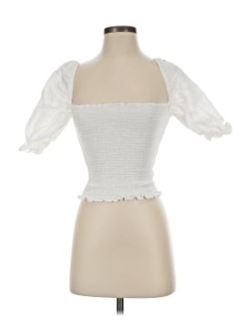 Reformation Short Sleeve Blouse