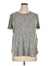 Bar III Tweed Gray Active T-Shirt Size XL - photo 1