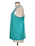 Nike 100% Polyester Teal Active Tank Size L - photo 5