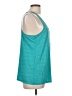 Nike 100% Polyester Teal Active Tank Size L - photo 4