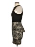 Bebe 100% Polyester Graphic Black Cocktail Dress Size XS - photo 5