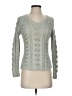 A LINE ANNE KLEIN 100% Cotton Gray Pullover Sweater Size S - photo 1