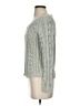 A LINE ANNE KLEIN 100% Cotton Gray Pullover Sweater Size S - photo 5