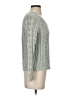 A LINE ANNE KLEIN 100% Cotton Gray Pullover Sweater Size S - photo 4