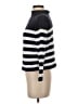 J.Crew Always 100% Cotton Stripes Gray Turtleneck Sweater Size XS - photo 5