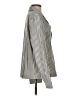 Amici by Baci Stripes Silver Coat Size S - photo 1