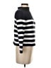 J.Crew Always 100% Cotton Stripes Gray Turtleneck Sweater Size XS - photo 4
