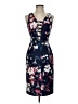 Gianni Bini Floral Blue Cocktail Dress Size 0 - photo 1