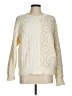 Fab'rik Floral Ivory Pullover Sweater Size M - photo 1