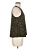 Peyton Jensen Green Sleeveless Blouse Size M - photo 4