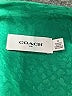 Coach 100% Viscose Green Trenchcoat Size 10 - photo 6