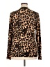 Grace Elements Animal Print Brown Cardigan Size XL - photo 2