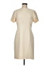 Lands' End Solid Ivory Casual Dress Size 8 (petite) - photo 1