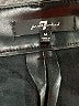 7 For All Mankind Metallic Black Shorts Size M - photo 3