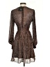 Maje Paisley Brown Cocktail Dress Size EU (FR) 36 / US 4 - photo 2