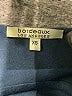 Bordeaux Solid Black Cocktail Dress Size XS - photo 7