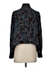 Rebecca Minkoff 100% Polyester Animal Print Black Long Sleeve Blouse Size XS - photo 2