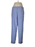 Talbots Print Blue Casual Pants Size L - photo 2