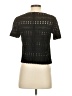 Search for Sanity 100% Polyester Black Short Sleeve Top Size XS - photo 2
