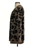 Aqua Animal Print Brown Cardigan Size XS - photo 5