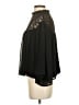 Zara 100% Polyester Black 3/4 Sleeve Blouse Size S - photo 5