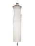 Mac Duggal 100% Polyester Silver Cocktail Dress Size 10 - photo 1