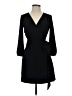 J.Crew 100% Polyester Black Casual Dress Size 0 (petite) - photo 1