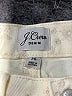 J.Crew 100% Cotton Paisley Ivory Jeans Size 26 waist - photo 4
