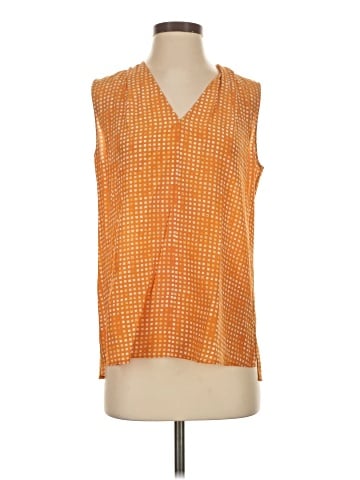 BOSS by HUGO BOSS Sleeveless Silk Top (view 1)