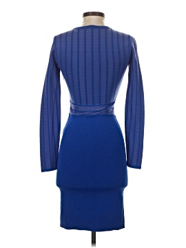 knee length dresses for ladies Ribbed Long Sleeve Baby Dress - Rose main image 1
