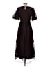 Assorted Brands 100% Polyester Burgundy Casual Dress Size S - photo 2