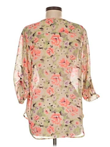 Coveted Clothing 3/4 Sleeve Blouse (view 2)