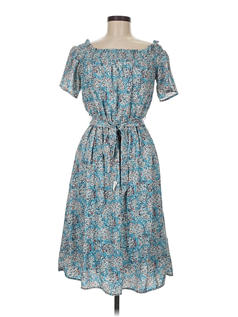 Pre-owned Lumiere Casual Dress In Blue
