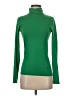 J.Crew 100% Cotton Green Long Sleeve Turtleneck Size XS - photo 1