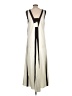 Assorted Brands 100% Polyester Ivory Casual Dress Size L - photo 2