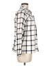 J.Crew 100% Cotton Checkered-gingham Ivory Long Sleeve Blouse Size M - photo 4