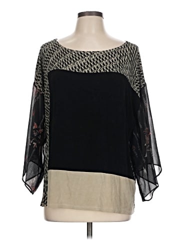 Travelers by Chico's 3/4 Sleeve Blouse (view 1)