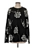 Digs Floral Black Wool Pullover Sweater Size S (estimated) - photo 1