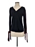 Ann Taylor Black Long Sleeve Blouse Size XS - photo 1
