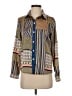 Assorted Brands Color Block Yellow Long Sleeve Button-Down Shirt Size S (estimated) - photo 1