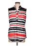 Perseption Concept Red Sleeveless Blouse Size L - photo 1