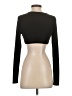 Princess Polly Black Long Sleeve Top Size 4 - photo 2
