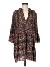 Assorted Brands 100% Polyester Paisley Brown Casual Dress Size Med - Lg - photo 1