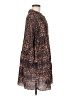 Assorted Brands 100% Polyester Paisley Brown Casual Dress Size Med - Lg - photo 4