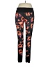 Reflex Floral Black Yoga Pants Size XL - photo 1